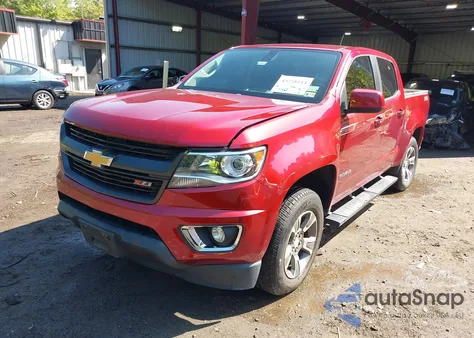 2017 Chevrolet Colorado Z71 from USA, damaged, VIN 1GCGTDEN7H1209081